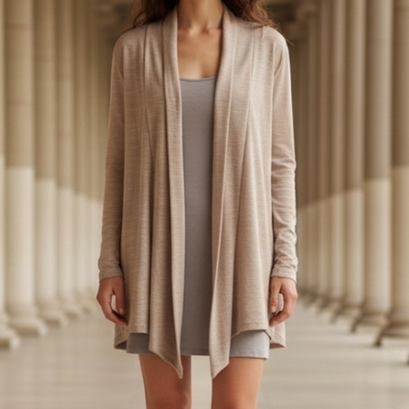 Ckw Jackets & Blazers - CKW Crew Knit Wear Cardigan Size Medium Color Putty